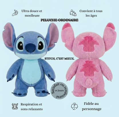 Peluche Stitch Respire & Ronronne