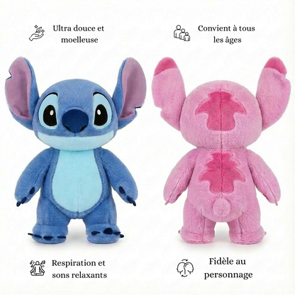 Peluche Stitch Respire & Ronronne